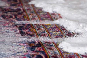 شستن فرش با پودر صابون
